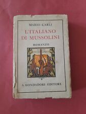 MARIO CARLI, L’ITALIANO DI