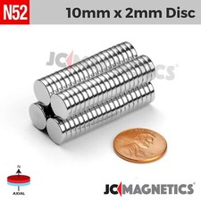 10mm x 2mm N52 Super Strong