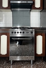Lofra Cucina a Gas 4 fuochi - Acciaio Inox
