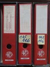 Alfa Romeo 145 e 146  sono 3 Manuali D'officina ORIGINALE