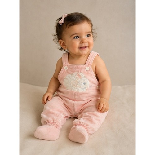 Salopette coniglietto bambina