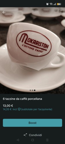 Mokariston set tazzine - mokariston,