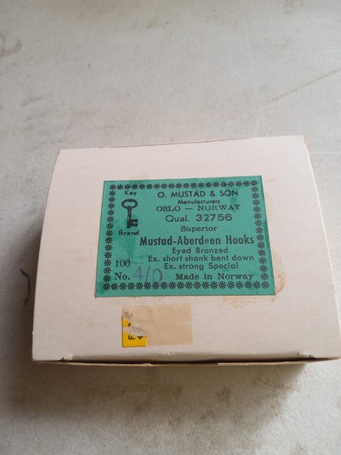 Ganci vintage mustad 32756 - ganci,