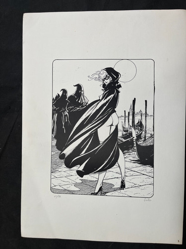 Leone frollo litografia - -,