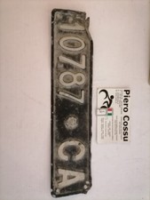 CA 10787  TARGA auto Anteriore EPOCA