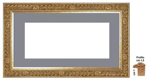 Cornice oro barocco - in,