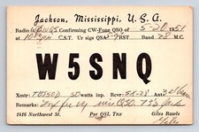 Cartolina d'epoca Ham Radio CB