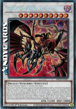 DRAGO D'ASSALTO ALI NERE • Segreta Prismatica SP • MP23 IT187 • 1Ed • Yugioh!