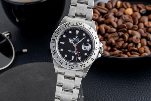 Rolex explorer black dial - rolex, ii