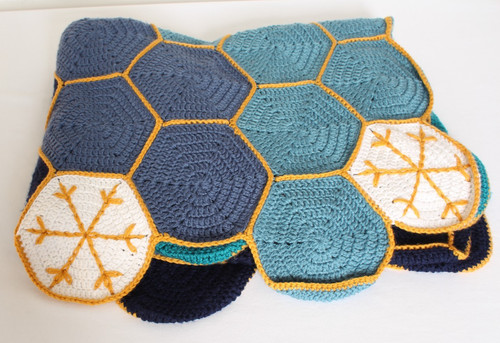 Coperta all uncinetto mano - all'uncinetto, a