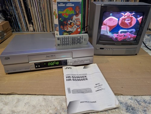 Jvc s5965ek vhs et vcr - hr-s5965ek, s-vhs