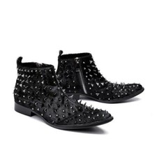 Stivaletto uomo punk punta