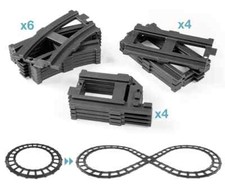 kit pista binari otto figure 8