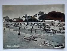 GRADO Gorizia spiaggia pedalò vecchia cartolina