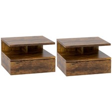 HOMCOM Set da 2 Comodini