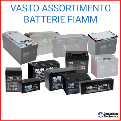 Batteria 12v fiamm - fg, fgl