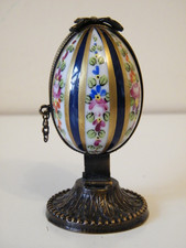 Limoges Porcelain Egg with