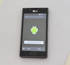 LG Optimus L7 P700 Testato Perfettamente Funzionante Rivenditore Garanzia Condizione Buono Nero