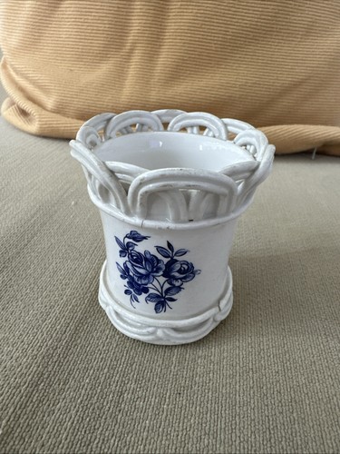 Vasetto decorato mano - vasetto, a