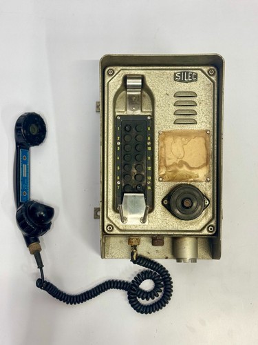 Antico telefono parete - da,