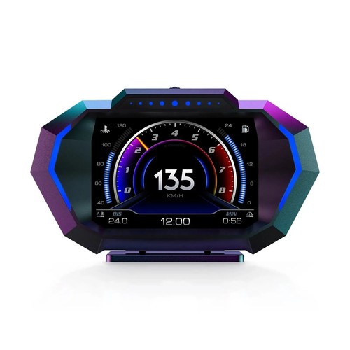Inclinometro hud obd2 gps - inclinometro,