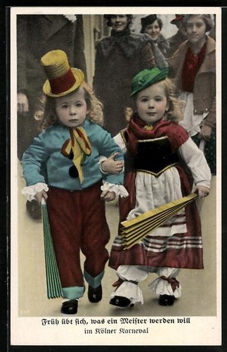 Cartolina carnevale - cartolina,