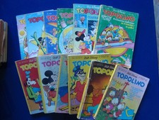 LOTTO 12 FUMETTI DISNEY TOPOLINO  NON COMPLETI  PER LAVORI