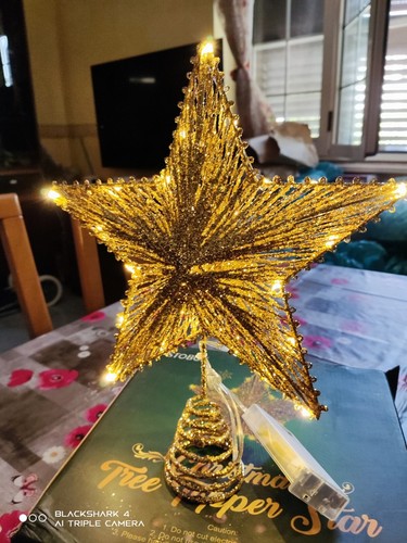 Puntale albero natale - albero,