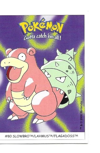 Carte autocollant pokemon - carte,