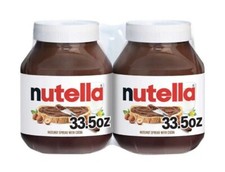 Nutella hazelnut spread with - spread,