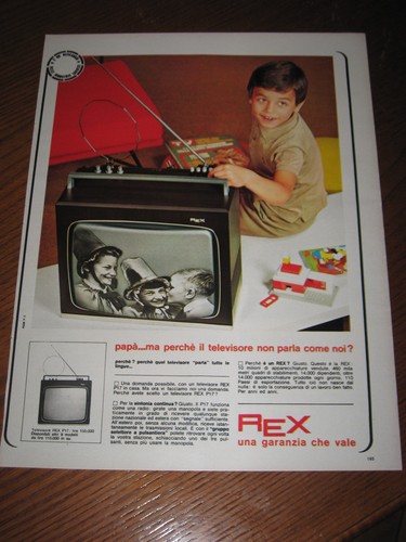 Ab8 1968 rex televisore - ab8=1968=rex, tv