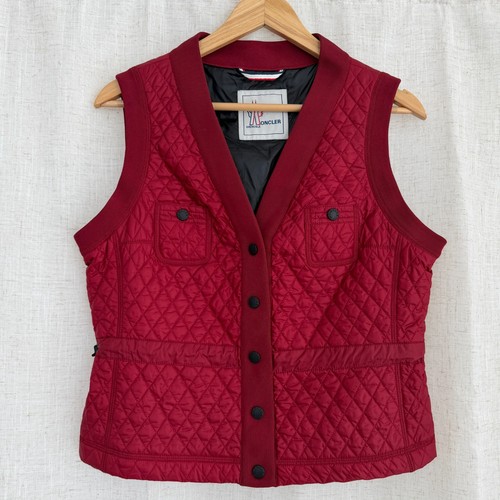 Gilet moncler grande - 3, rosso