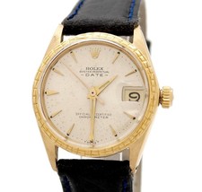 Rolex Date ref. 6638 Oro Pelle