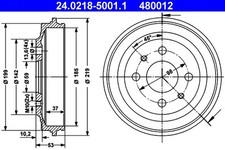 Tamburo freno 24.0218-5001.1
