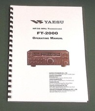 Yaesu FT-2000 Operating Manual