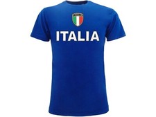 T SHIRT ITALIA con SCUDETTO