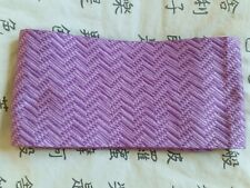 Obi, obi per yukata, han'haba obi, 浴衣帯、半幅帯、viola, perfette condizioni, usato
