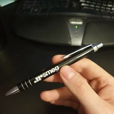 Smeg Logo Biro Pen In Black