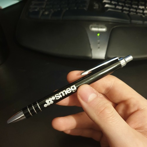 Smeg logo biro pen - biro, in