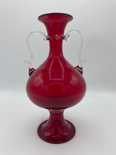 Venini vaso con manici - venini,