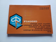 Piaggio Vespa PX 125 - 200 1978 catalogo ricambi originale