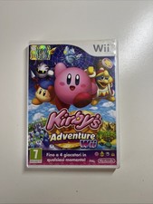 Kirby's Adventure Wii WIIU Nintendo - COME NUOVO - COMPLETO PAL EUR ITA ITALIANO