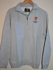 Felpa Genova grigia quarto zip