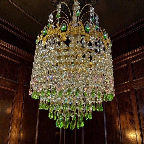 Lampadario vintage - lampadario, in