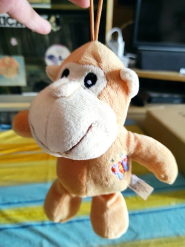 Peluche pupazzo scimmia con - scimmia,