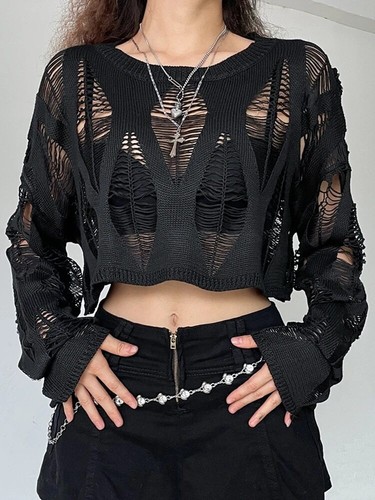 Camicetta maglia top gotico