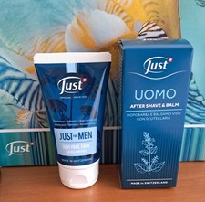 after shave & Balm Just dopobarba e Balsamo Viso 2in1 LENITIVO DELICATO   UOMO