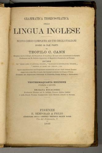Grammatica teorico pratica - grammatica, teorico-pratica