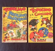 NEL REGNO DI TOPOLINO 14 18 - Paperino - 1936 - Rifilati Ai Bordi. Leggi descr