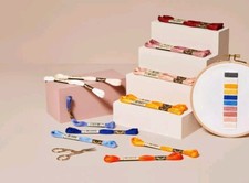 🧶FILATI MOULINÈ SPECIAL DMC 8m 🧶Var tab. 03 - 910🧶COTONE PER RICAMO FRANCIA